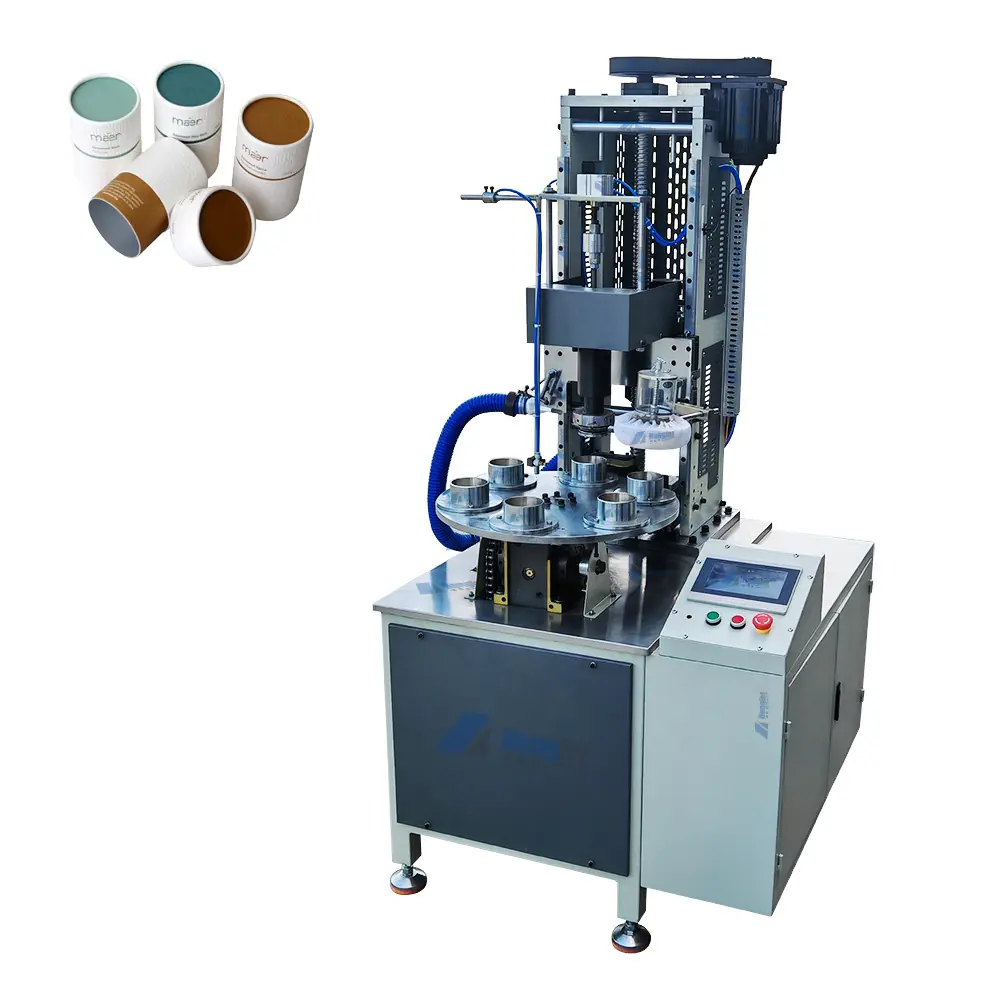 PLC‑controlled Paper Tube Curling Machine for precise paper tube edge curling.