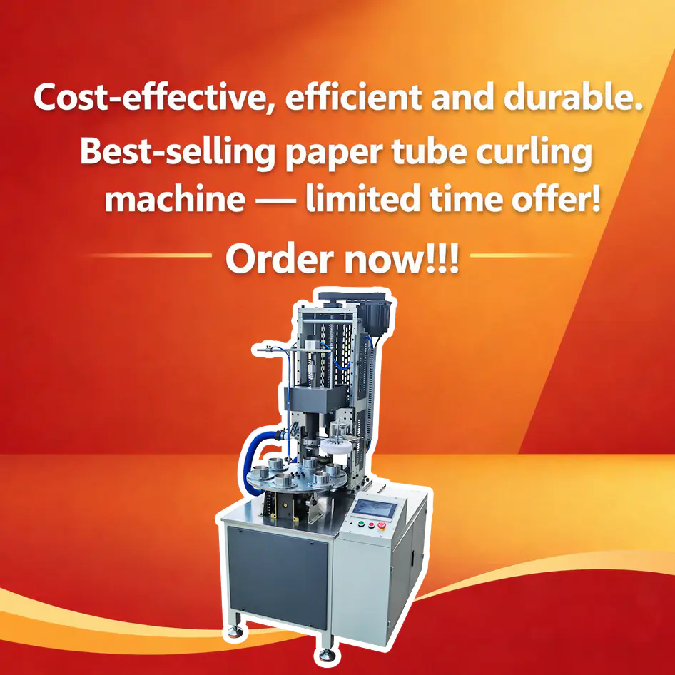 Powerful Paper Tube Curling Machine PLC Control Servo Motor High Capacity Precision Stationery Production HLT-CL360-6 - Image 6