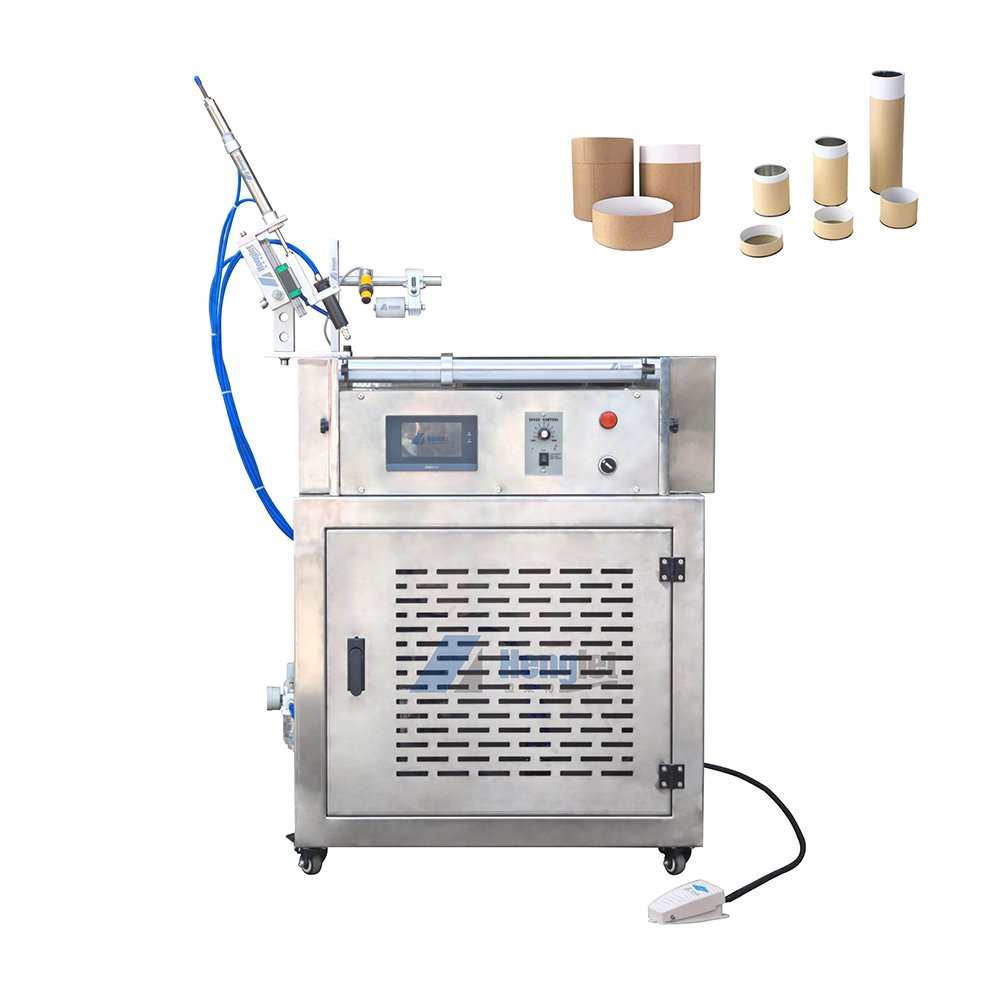 High-Speed PLC-Controlled Paper Tube Gluing Machine | Fast, Reliable for 30-200mm Tube Production 3 High-Speed PLC-Controlled Paper Tube Gluing Machine | Fast, Reliable for 30-200mm Tube Production - Image 3