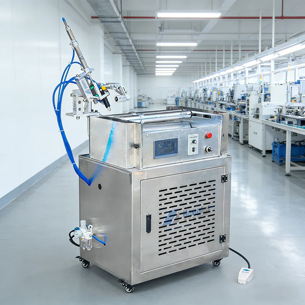 High-Speed PLC-Controlled Paper Tube Gluing Machine | Fast, Reliable for 30-200mm Tube Production - Image 4
